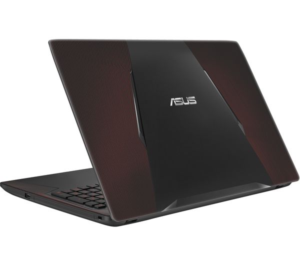 ASUS ROG FX553 15.6" Laptop, i5-7300HQ, GTX 1050, 8GB RAM, 1TB+120GB, Black
