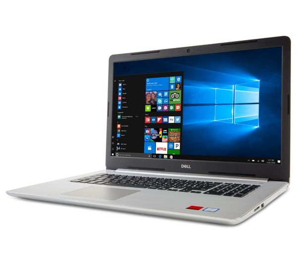Dell Inspiron 17 5000 17.3" Laptop, i5-6200U, 8GB RAM, 1TB HDD, Silver