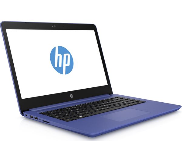 HP 14-bp076sa 14" Laptop, i3-7100U, 4GB RAM, 128GB SSD, Blue