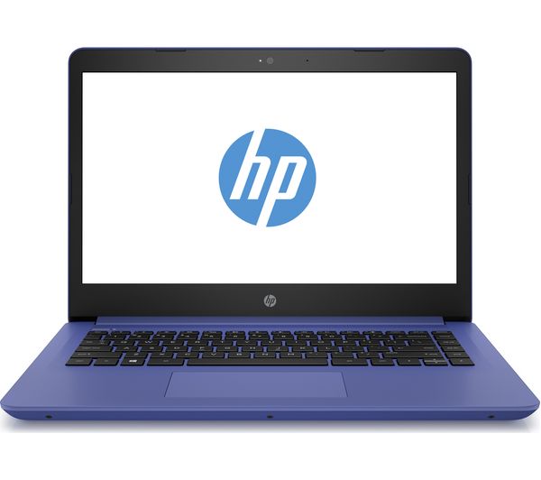HP 14-bp076sa 14" Laptop, i3-7100U, 4GB RAM, 128GB SSD, Blue