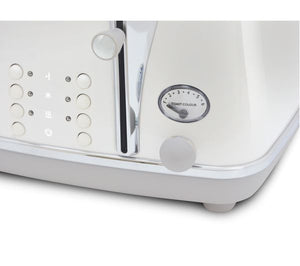 DELONGHI Icona Capitals CTOC4003.W 4-Slice Toaster White