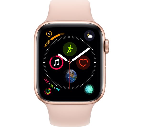 Apple Watch Series 4 (GPS, 40mm) Gold Aluminium Case + Pink Sport Band
