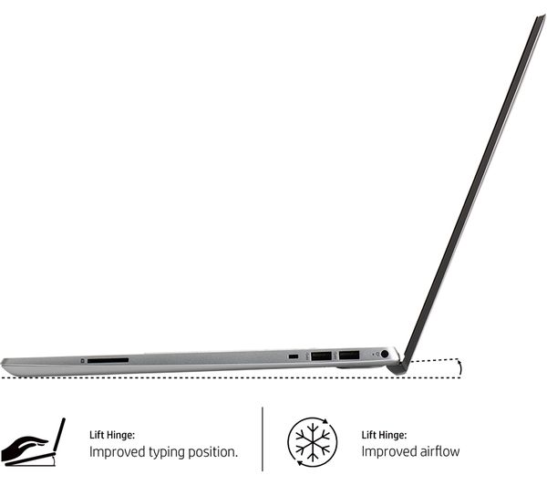 HP Pavilion 15-cs1506sa 15.6" Laptop, Intel Core i7, 8GB RAM, 256GB SSD, Silver