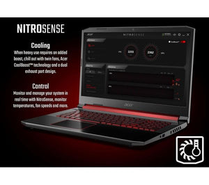 Acer Nitro 5 AN515-54 15.6" Laptop i5-9300H, GTX 1050, 8GB RAM, 1TB+120GB, Black