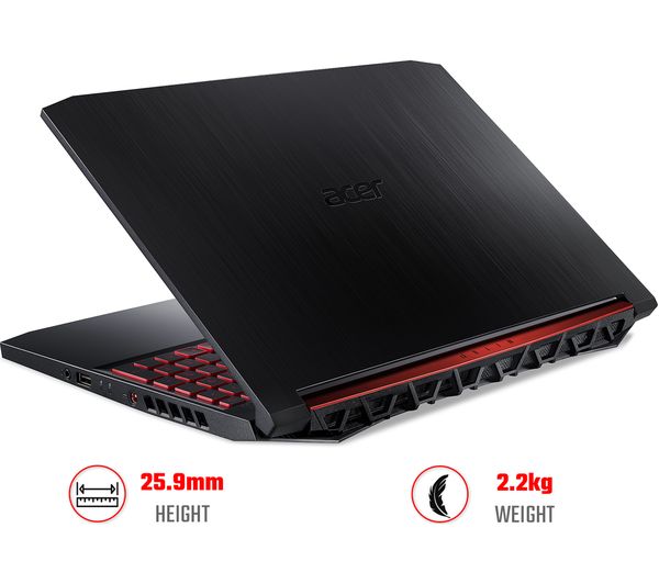 Acer Nitro 5 AN515-54 15.6" Laptop i5-9300H, GTX 1050, 8GB RAM, 1TB+120GB, Black