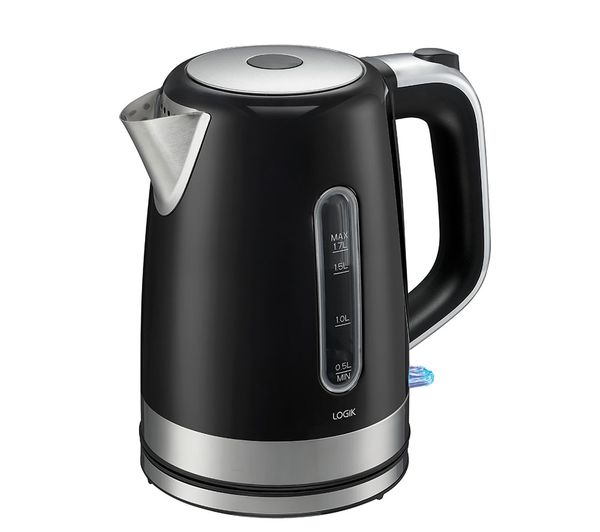 Logik L17SKB21 Electric Jug Kettle Fast Boil Kitchen Kettle - Black