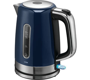 Logik L17SKBU21 Electric Jug Kettle Fast Boil Kitchen Kettle - Blue