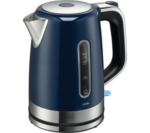 Logik L17SKBU21 Electric Jug Kettle Fast Boil Kitchen Kettle - Blue