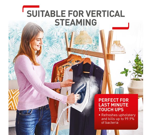 Tefal Express Essential SV6116 Steam Generator Iron - White & Blue