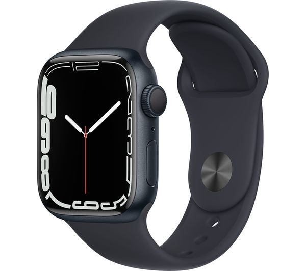 Apple Watch Series 7 (GPS, 45mm) Midnight Aluminium Case + Midnight Strap