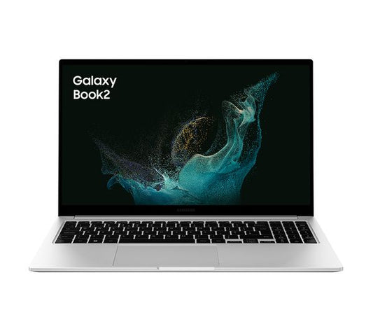 Samsung Galaxy Book2 15.6" Laptop, Intel Core i5, 256GB SSD, Silver