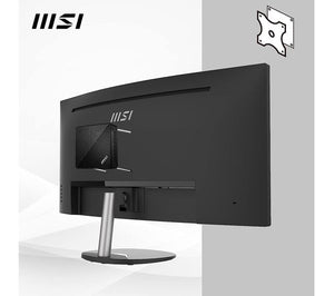 MSI PRO MP341CQ 34" UltraWide Quad HD Curved VA PC Computer Monitor - Black 4
