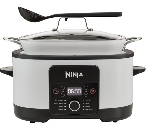 Ninja Foodi PossibleCooker MC1001UKWH 8-in-1 Slow Cooker Multi Cooker - White