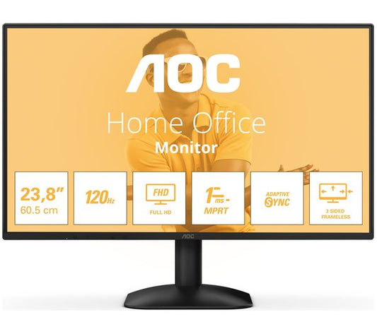 AOC 24B31H 24" Full HD 1080p LED PC Computer Monitor Screen Display - Black