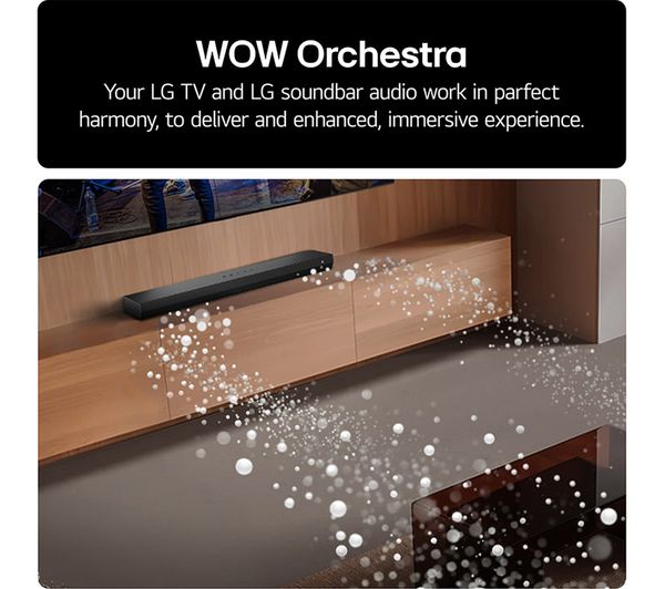 LG US20A 2.0 Compact Sound Bar TV Speaker Soundbar Home Cinema