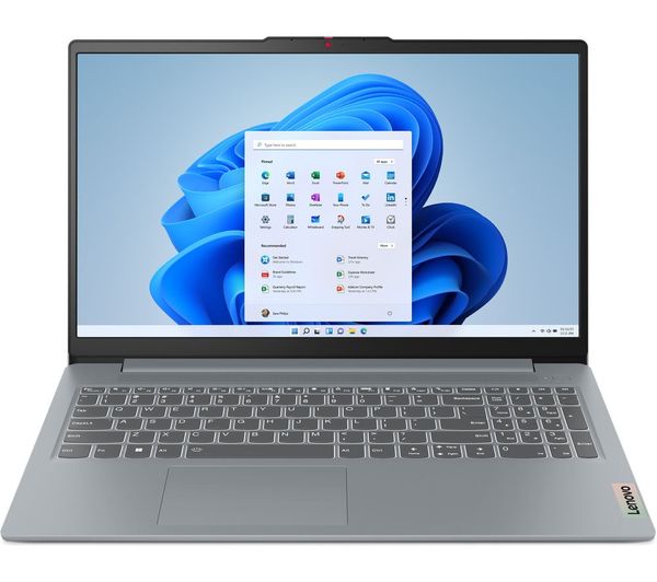 Lenovo IdeaPad Slim 3 15.6" Laptop, i3-1115G4, 4GB RAM, 128GB SSD, Arctic Grey