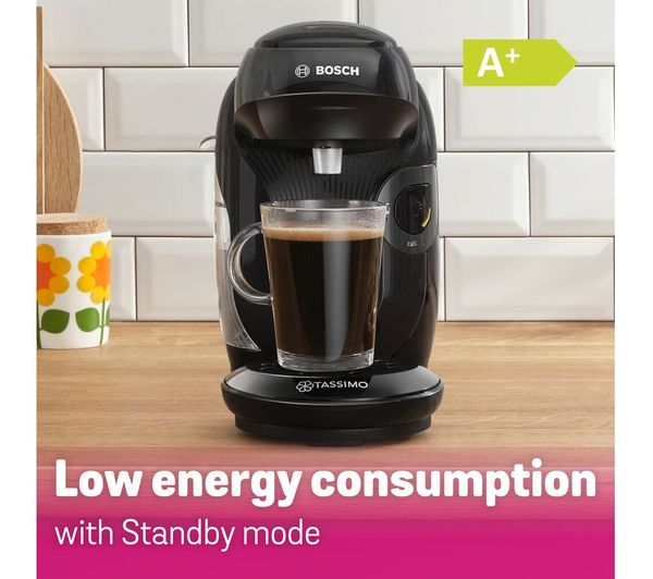 TASSIMO by Bosch Happy Friendly TAS102EGB Coffee Machine Black