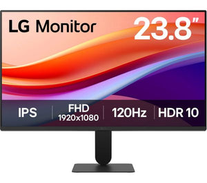 LG 24U41YA-B 24" Full HD 1080p IPS PC Computer Monitor Screen Display - Black