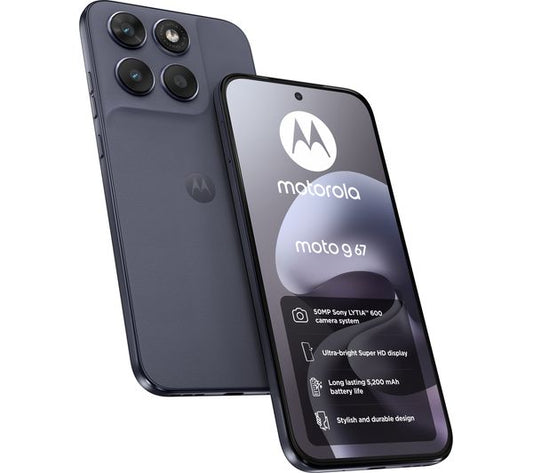 Motorola Moto G67 Arctic Seal 5G Unlocked & SIM Free Android Smartphone