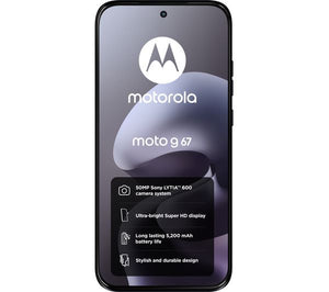 Motorola Moto G67 Arctic Seal 5G Unlocked & SIM Free Android Smartphone
