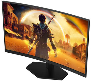 AOC C27G42ZE 27" Full HD 1080p Curved VA WLED PC Gaming Monitor Screen - Black 4