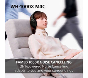 Sony WH-1000XM4 Wireless Bluetooth Noise Cancelling Headphones ANC - Black
