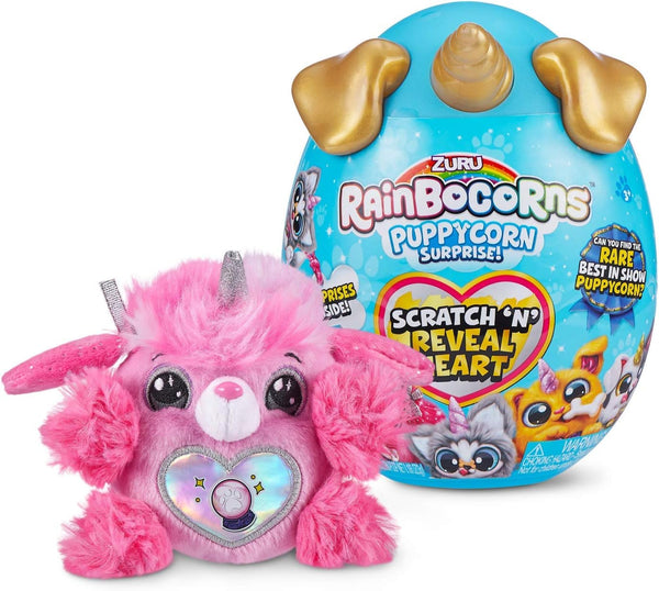 Rainbocorns Sparkle Heart Surprise Series 3, Puppycorn Surprise, Posh the Poodle - Rebx.co.uk