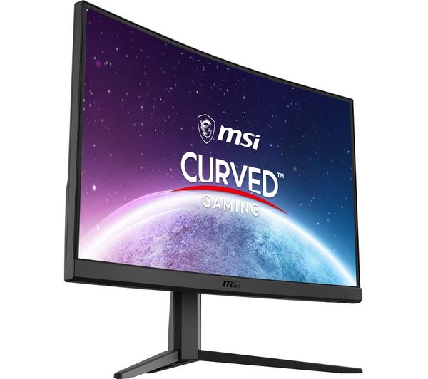 MSI G24C4 E2 Full HD 24" Curved VA Gaming Monitor - Black - EXCELLENT CONDITION - Rebx.co.uk