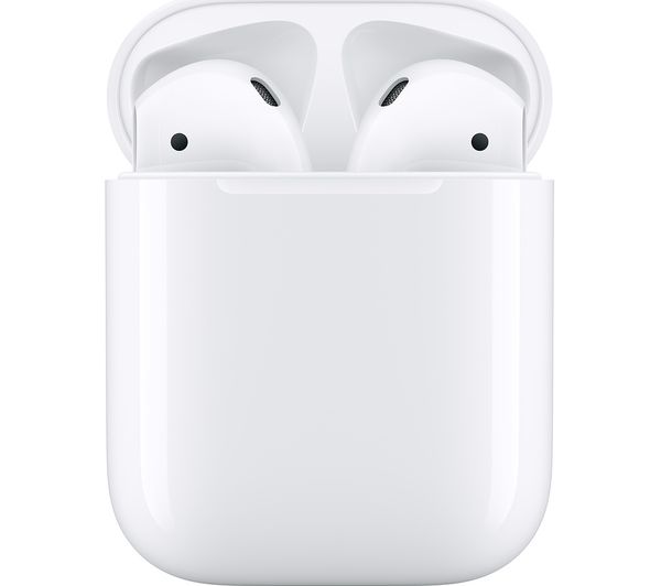 APPLE AirPods with Charging Case (2nd generation) - White - GOOD REFURB *FAULTY MIC*