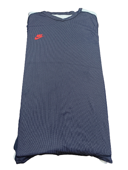 NIKE SWOOSH Men's Short Sleeve T-shirt  DRI-FIT,  Blue/White UKL 42/44” / 152/15