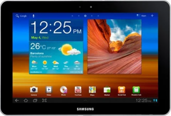 Samsung Galaxy Tab (10.1, Wi-Fi, 64GB, 2011) GT-P7510 - Black - **SEE NOTES**