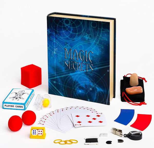 LUGY Magic Secrets - Magic Box Complete Kit - Beginner/Intermediate Level - Rebx.co.uk