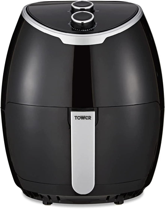 Tower T17061BLK VortX 1400W 4.0L Manual Air Fryer Black