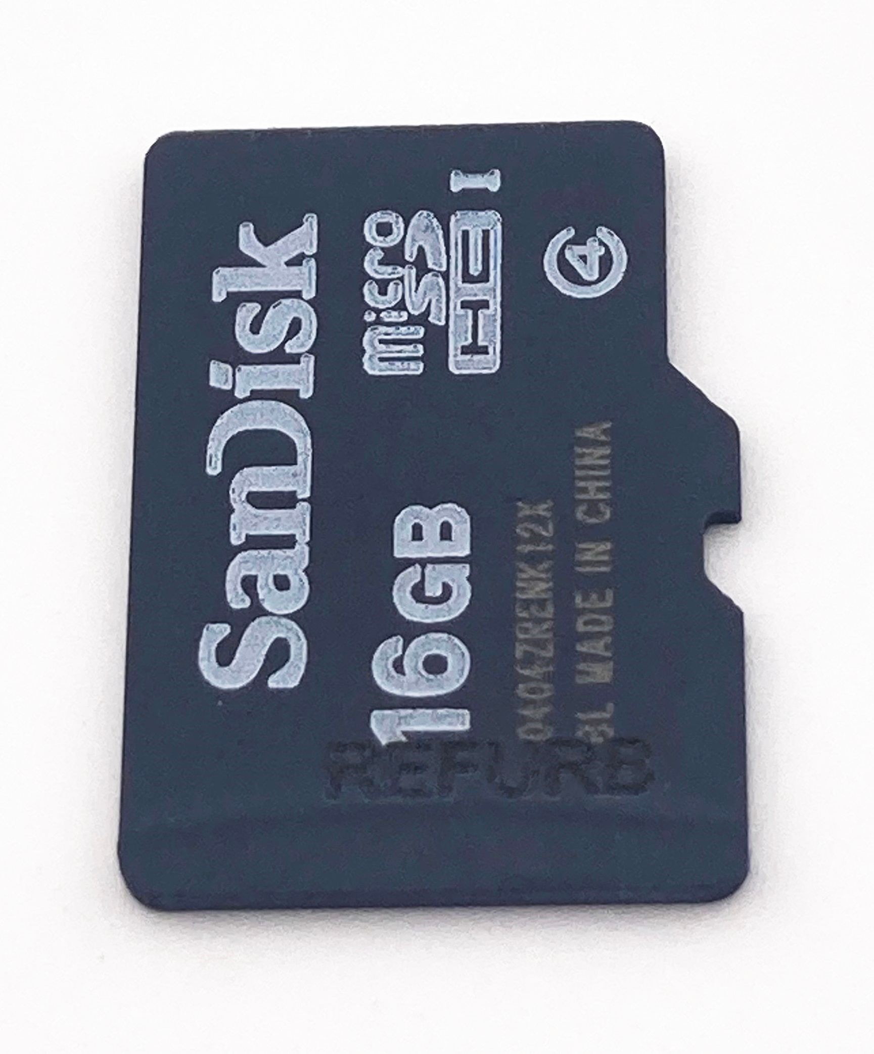 SanDisk Micro SDHC Memory Card - 16GB - Class 4 