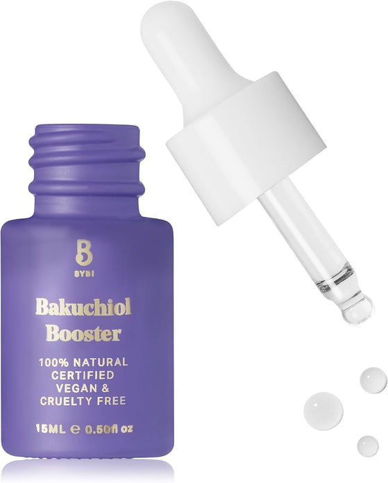 BYBI Bakuchiol Booster 1% Bakuchiol Olive Squalane 15ml - Vegan, Cruelty Free