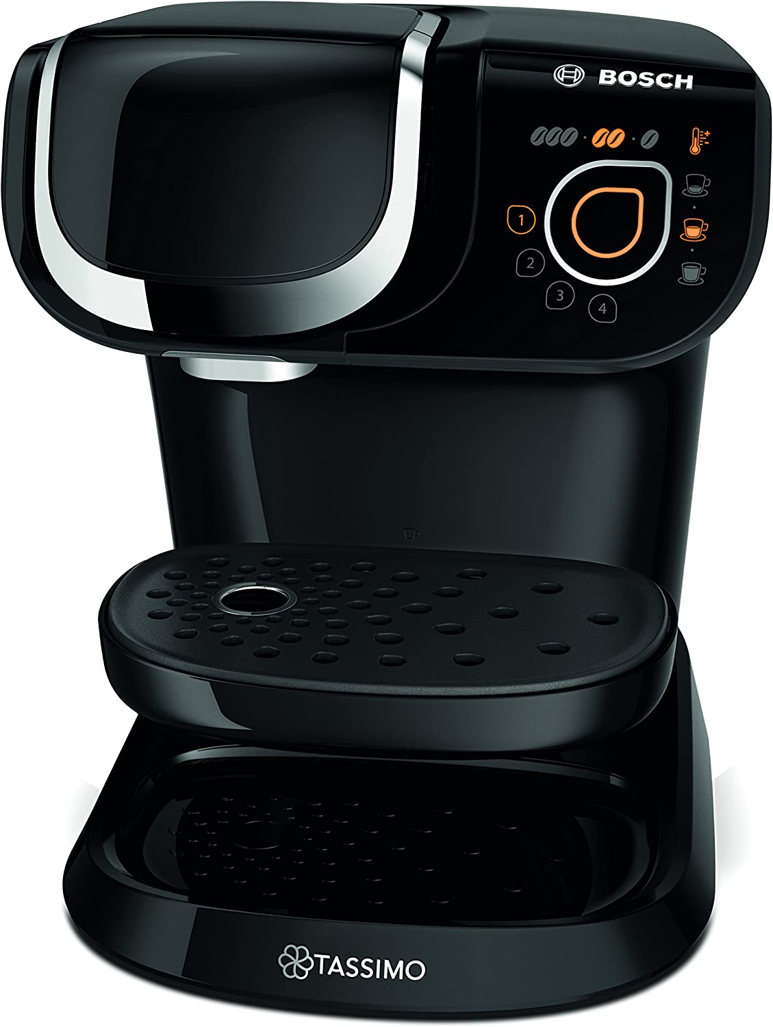 Bosch Tassimo My Way TAS6002GB Coffee Machine, 1500 W, Black - **SEE NOTES**