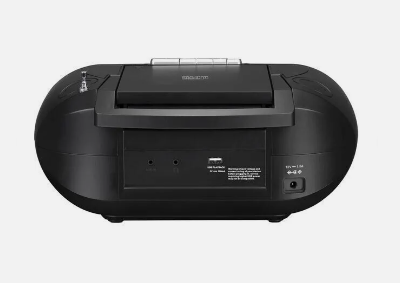 JVC RC-D322B DAB+/FM/Tape/CD/Bluetooth Boombox - Black