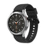 Samsung Galaxy Watch4 Classic (Bluetooth, 42mm) Steel Case + Black Strap