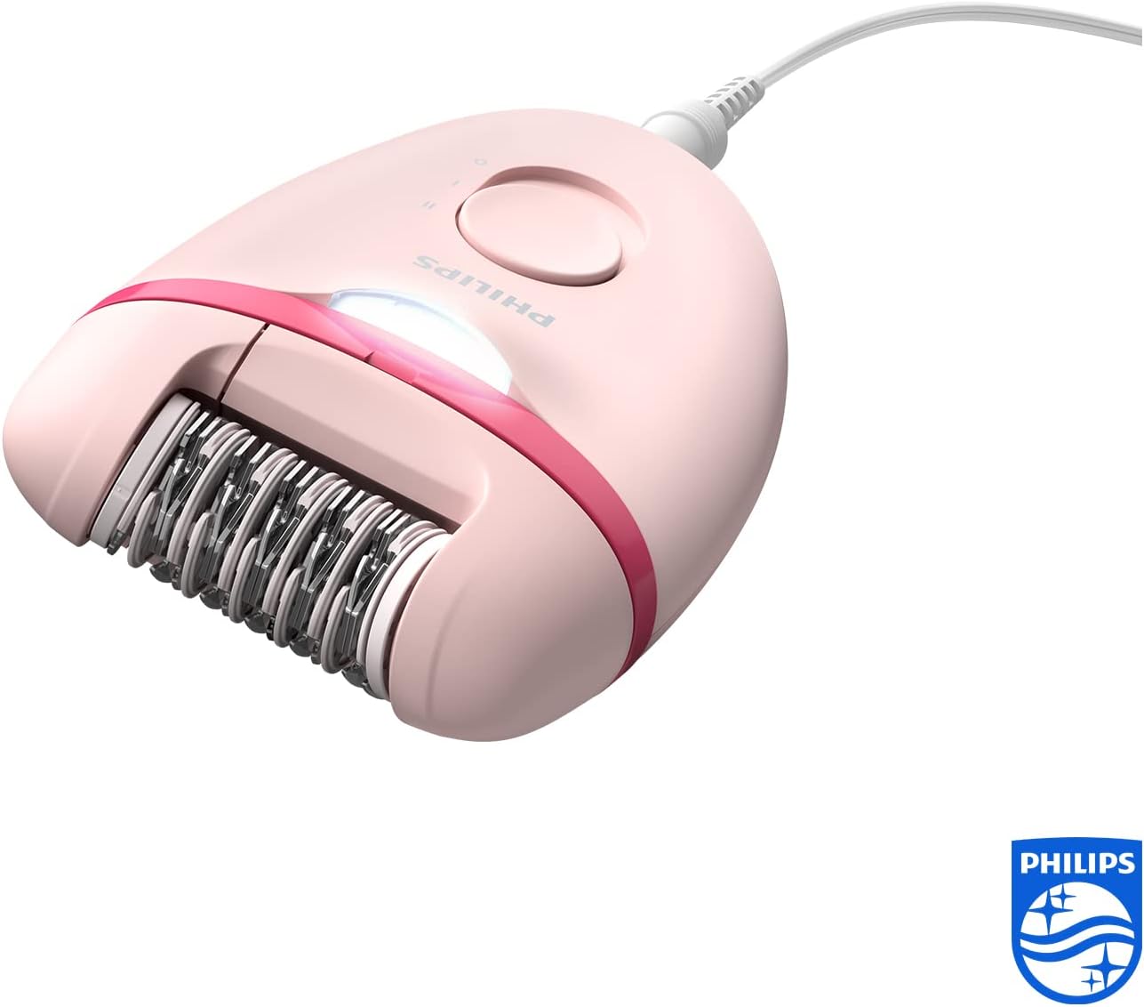 Philips Satinelle Epilator for Women – 5 in 1 Hair Removal Kit, Pink,