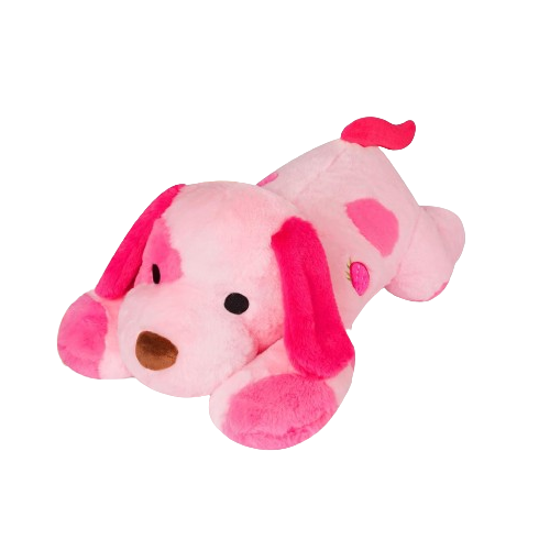 Yamepuia Dog 13" Pink Dog Plush Pillow - Stuffed Animal Toys - BRAND NEW - Rebx.co.uk