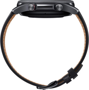Samsung Galaxy Watch 3 (45mm, Bluetooth) - Black Stainless Steel Case + Strap
