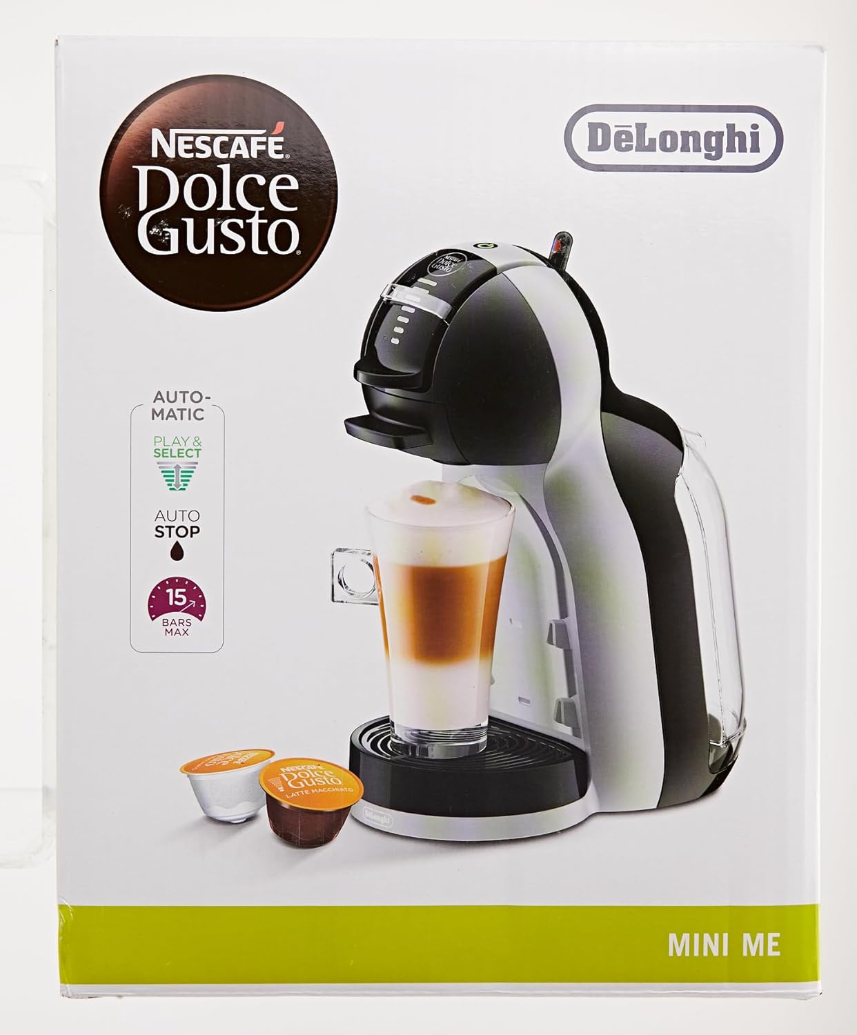 De'Longhi EDG 155.BG NESCAFÉ Dolce Gusto Mini-Me Automatic Coffee Machine 