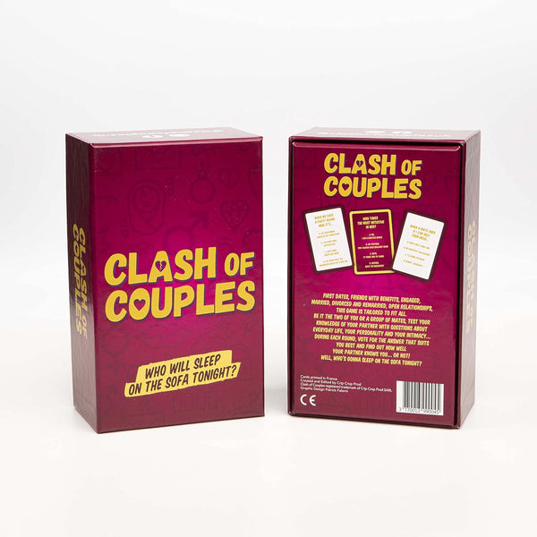 Clash of Couples – Couples Games – 400 Questions – Games for couples sets - Rebx.co.uk