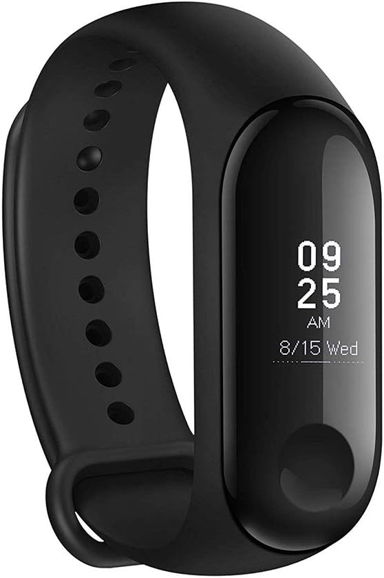 Xiaomi Mi Band 3 Bluetooth Activity Tracker, Waterproof Fitness Watch with Heart Rate Monitor, Pedometer & Messaging Notifications, Android & iOS – Graphite Black