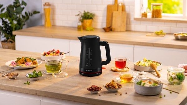 Bosch TWK3M123GB Cordless Electric Jug Kettle - Black