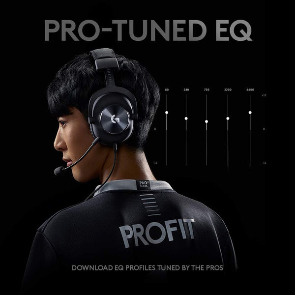 Logitech G PRO X 7.1 Gaming Headset Corded, Black PC/PS/Xbox/Nintendo 