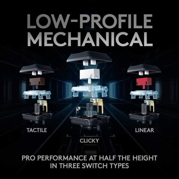 Logitech G915 TKL RGB Wireless Mechanical Gaming Keyboard