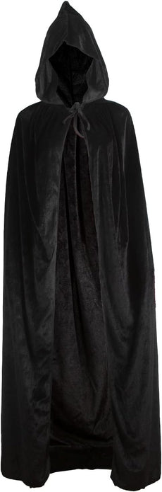 Halloween Cosplay Cape Death Cape Medieval Halloween Tunic Hooded for Cosplay - Rebx.co.uk