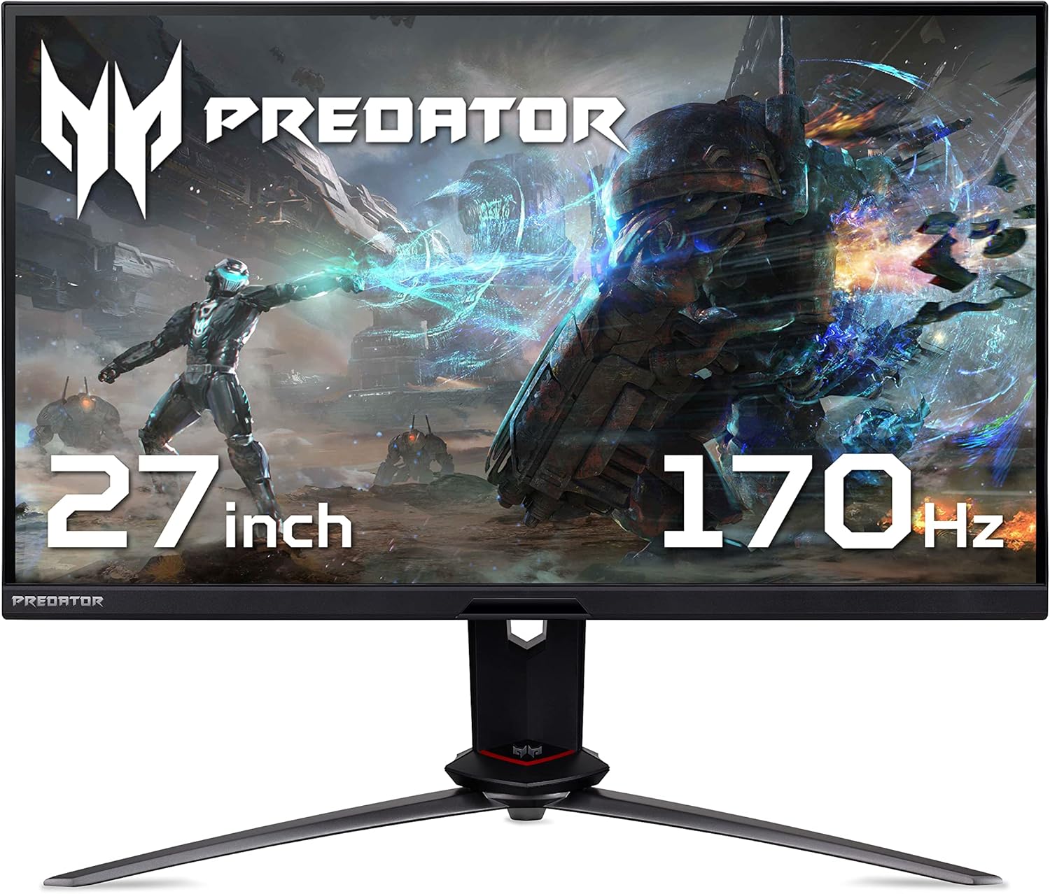 ACER Predator XB273UN Quad HD 27" IPS LCD Gaming Monitor - Black