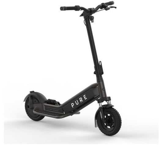 Pure Electric Pure Escape Pro+ Suspension Electric Scooter - Metallic Grey